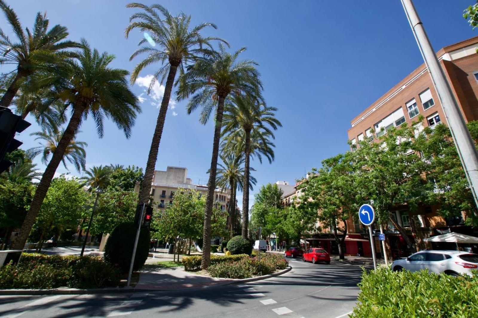 Centrico Apartamento Familiar Con Patio Privado Alicante Exterior foto